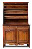 * A French Provincial Fruitwood Cabinet Height 82 x width 51 x depth 22 inches.
