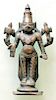 19th C. Copper Vishnu Figure