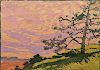Margaret Jordan Patterson (American, 1867-1950)  Lone Pine at Sunset