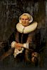 Hendrik Albertus Kleijn (Dutch, 1860-1929)  Elizabeth Jacobs Bas  /A Copy After Rembrandt or Bol