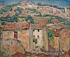 George Herbert Macrum (American, 1878-1970)  Hillside Village, Provence