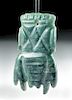 Costa Rican Jade Pendant of an Insect, ex-Woram