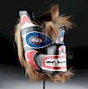 20th C Pacific Northwest Wood Bear Mask, Tsu-Ech Wesley