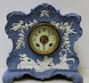 WEDGWOOD. Mantel Clock With New Haven Movement