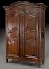 18th C. French double door armoire
