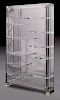 Custom made lucite display cabinet