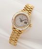 Lady's 18K Rolex Presidential Date-Just