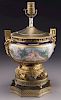 19th C. French Sevres-style porcelain pot