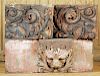 THREE PIECES 19TH CENTURY ARCHITECTURAL ELEMENTS