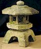 FIVE PIECE CARVED GRANITE CHINESE PAGODA