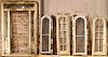 LOT 4 19TH CENT. WINDOWS WITH ENTRANCE FRAME