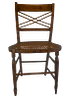 Mahogany Cane Chair