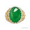 18kt Gold and Jade Ring, Buccellati
