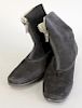 La Canadienne black suede womens boots, size 9 (like new).