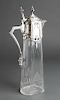 WMF Silver-Plate & Etched Glass Pitcher 1903-1910