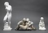 Danish Modern Ceramic Figural Sculptures, 3 Pcs