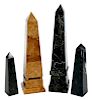 Four Marble Obelisks