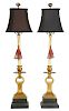 Pair Vintage Italian Neoclassical Style Lamps