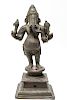 Indian Ganesh Figural Bronze Sculpture