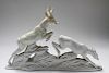 F. Heidenreich Rosenthal Porcelain Deer Sculpture
