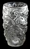 R. Lalique Raisins Frosted Vase