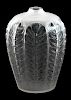 R. Lalique Tournai Frosted Vase
