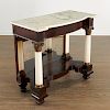 American Classical marble top pier table