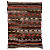 Navajo Banded Wool Weaving