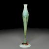 Louis Comfort Tiffany Studios tall floriform vase