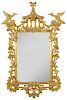 Chinese Chippendale Style Carved Gilt Mirror