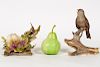 Two Boehm Figurines, Tree Sparrow & Hummingbird