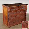 Spanish Colonial Judaic interest chest of drawers