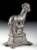 Roman Bronze Figurine - Ram Nursing Lamb