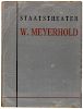 [KLUTSIS] STAATSTHEATER W. MEYERHOLD, 1930 