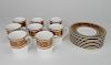 8 Royal Doulton porcelain cups and saucers