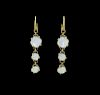 Pomellato Capri 18k Gold & Quartz Chalcedony Earrings