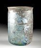 Roman Glass Cup w/ Brilliant Iridescence