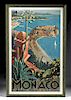 Original 1930s French Travel Poster - Monoco PLM