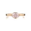 A 0.94-Carat Very Light Pink Diamond Ring