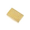 Van Cleef & Arpels Textured Gold Pill Box