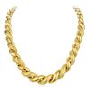 A Gold Twist Rope Necklace