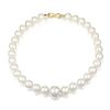 A Single Strand Large Cultured Pearl Necklace