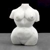 Franco Leo Female Nude Figural Marble Sculpture