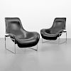 Pair of Antonio Citterio "Mart" Lounge Chairs