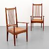 Pair of Arts & Crafts Chairs, Manner of Liberty & Co.