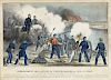 Bombardment and Capture of Fredericksburg, Va. - N. Currier Small Folio