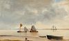 Paul Jean Clays, oil, sailboats