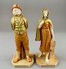 Two Royal Worcester Figures