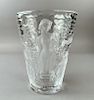 Lalique Cristal Vase, Ondines