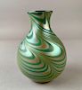 Charles Lotton Iridescent Glass Vase